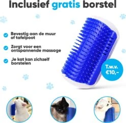 BFreshPets Kattenluik + Massageborstel - Met Tunnel - 4 Vergrendelingsstanden - Weersbestendig - Maat L - Zwart - 27 X 24 Cm 14 BFreshPets Kattenluik + Massageborstel - Met Tunnel - 4 Vergrendelingsstanden - Weersbestendig - Maat L - Zwart - 27 X 24 Cm -Kattenbenodigdheden 1200x1173 3