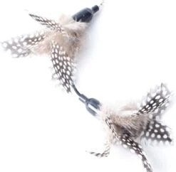 FUZLY - Kattenspeelgoed - Hengel Met Veer - Hengel Met 5 Opzetstukjes - Kattenspeeltjes - Bewegend Kattenspeelgoed- Kattenspeeltjes Intelligentie - Kattenhengel - Kattenspeeltje Interactief -Kattenbenodigdheden 1200x1177 12