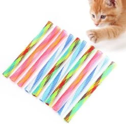 Merkloos Katten Boinks Springveren (10 Stuks) - Kattenspeelgoed – Kattenspeeltjes - Speelgoed Voor Katten Veertjes - Kitten Speeltjes Springveertjes – Kattenveertjes - Kat Speeltje Springveer | Diverse Kleuren -Kattenbenodigdheden 1200x1179 8