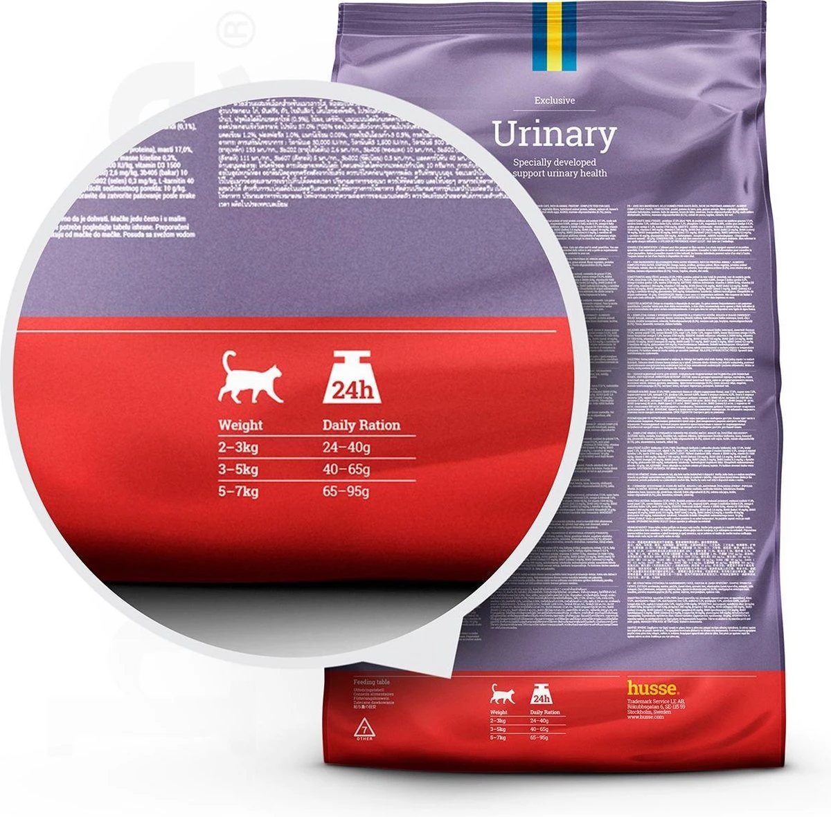 Husse Katt Urinary - Kattenvoer Blaasgruis - 2 Kg 4 Husse Katt Urinary - Kattenvoer Blaasgruis - 2 Kg - Afbeelding 2