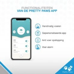 Pretty Paws PP005 Wifi Voerautomaat Zwart - Automatische Voerbak - Slimme Voerautomaat Met App - Instelbaar Voedingsschema - WIFI -Kattenbenodigdheden 1200x1190 10