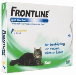 Frontline Spot On - Kat -Tegen Vlooien En Teken - 4 Pipetten 16 Frontline Spot On - Kat -Tegen Vlooien En Teken - 4 Pipetten -Kattenbenodigdheden 1200x1191