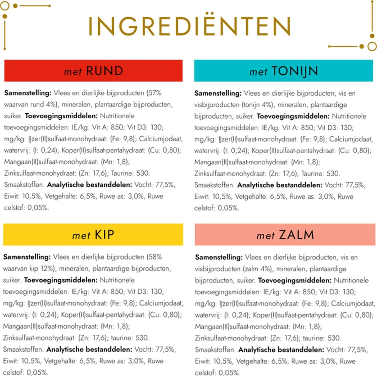 Purina One Gourmet Perle - Kattenvoer - Land En Zee - 96 X 85 Gram 13 Purina One Gourmet Perle - Kattenvoer - Land En Zee - 96 X 85 Gram - Afbeelding 11