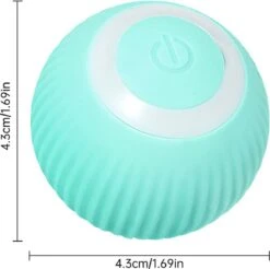 Merkloos EYSS Slimme Bal / Huisdier Speelgoedbal / Kattenspeeltje / Zelfrollende Kattenbal / Smart Rollende Bal / Oplaadbare Speeltje Voor Poesjes /Katten -Kattenbenodigdheden 1200x1196 5