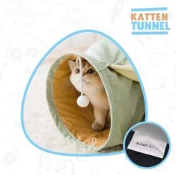 Kattentunnel - Tunnel Kat - Kattenmand - Kattenhuis - Speel Tunnel Kat - Premium -Kattenbenodigdheden 1200x1197 17