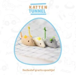 Kattentunnel - Tunnel Kat - Kattenmand - Kattenhuis - Speel Tunnel Kat - Premium -Kattenbenodigdheden 1200x1197 18