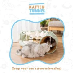 Kattentunnel - Tunnel Kat - Kattenmand - Kattenhuis - Speel Tunnel Kat - Premium -Kattenbenodigdheden 1200x1197 19