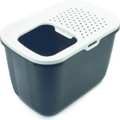 Savic Hop In - Kattenbak - Grijs - 58,5 X 39 X 39,5 Cm -Kattenbenodigdheden 1200x1197 7