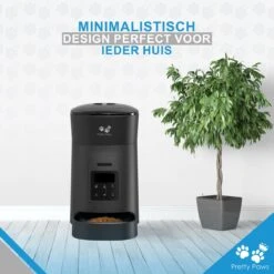 Pretty Paws PP002 Professionele Automatische Voerbak - Instelbaar Voedingsschema - Voerautomaat - Voerbak Kat Automatisch -Kattenbenodigdheden 1200x1199 13