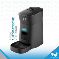 Pretty Paws PP002 Professionele Automatische Voerbak - Instelbaar Voedingsschema - Voerautomaat - Voerbak Kat Automatisch -Kattenbenodigdheden 1200x1199 16