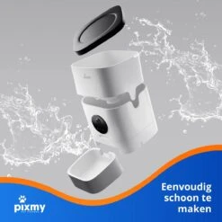 PIXMY - Automatische Voerbak Kat - 4L - Wi-Fi - Met App En Full HD Camera - Voerbak Kat -Kattenbenodigdheden 1200x1199 17