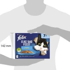 Felix Elke Dag Feest Vis Selectie In Gelei 7+ Jaar 12 X 85 Gr -Kattenbenodigdheden 1200x1199 4