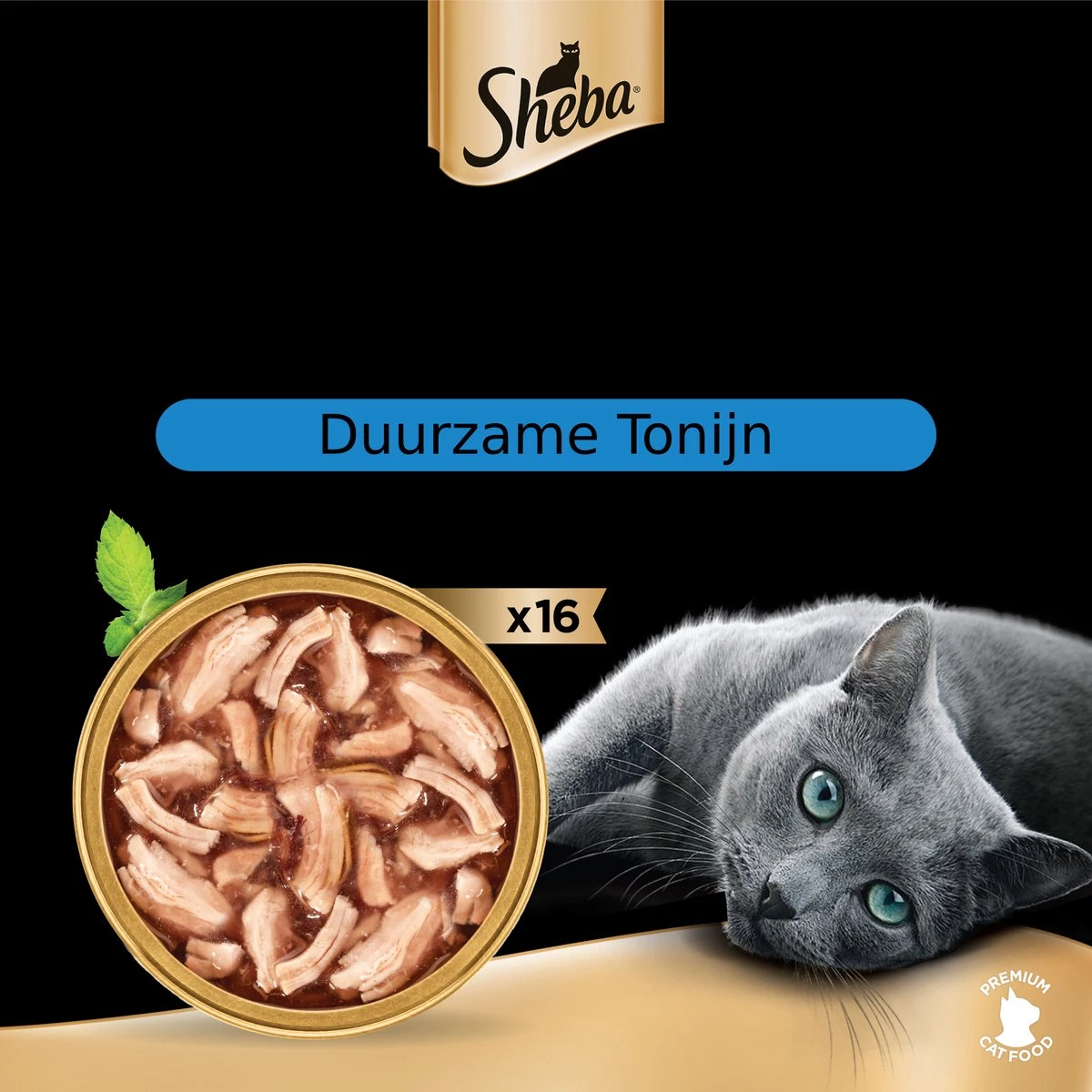 Sheba Filets - Katten Natvoer In Saus - Tonijn En Kip - 16 X 60 Gr 5 Sheba Filets - Katten Natvoer In Saus - Tonijn En Kip - 16 X 60 Gr - Afbeelding 3