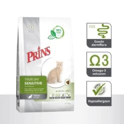 Prins - VitalCare Sensitive Hypoallergic - Kattenvoer - 5 Kg -Kattenbenodigdheden 1200x1200 193