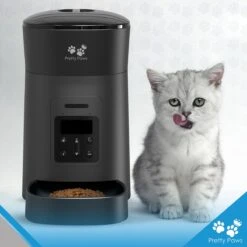 Pretty Paws PP002 Professionele Automatische Voerbak - Instelbaar Voedingsschema - Voerautomaat - Voerbak Kat Automatisch -Kattenbenodigdheden 1200x1200 222