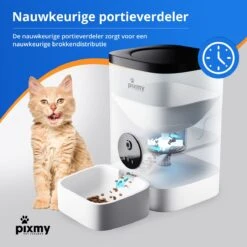 PIXMY - Automatische Voerbak Kat - 4L - Wi-Fi - Met App En Full HD Camera - Voerbak Kat -Kattenbenodigdheden 1200x1200 231