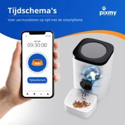 PIXMY - Automatische Voerbak Kat - 4L - Wi-Fi - Met App En Full HD Camera - Voerbak Kat -Kattenbenodigdheden 1200x1200 233