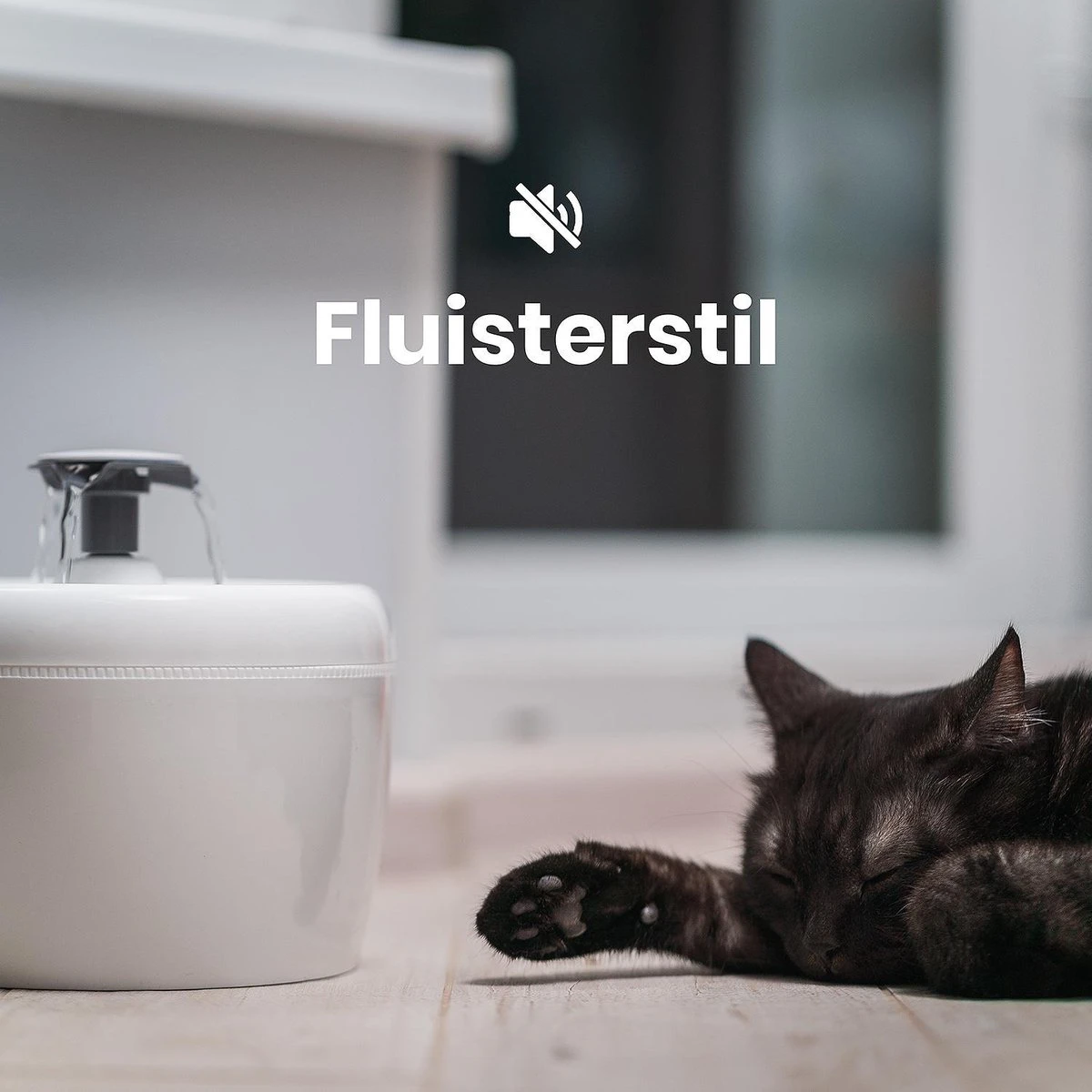 TrevoPet® Drinkfontein Kat - Waterfontein Kat - Kattenfontein - Fluisterstil - Drinkfontein - Drinkbak Kat - 2.5 Liter - Inclusief Filter - Wit 7 TrevoPet® Drinkfontein Kat - Waterfontein Kat - Kattenfontein - Fluisterstil - Drinkfontein - Drinkbak Kat - 2.5 Liter - Inclusief Filter - Wit - Afbeelding 5
