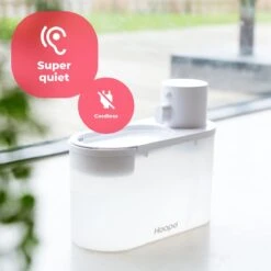 Hoopo® Agua - DRAADLOZE Waterfontein Katten - SMART Waterfontein Katten - UVC Disinfectie - 2 Liter - Automatische Katten Fontein -Kattenbenodigdheden 1200x1200 306