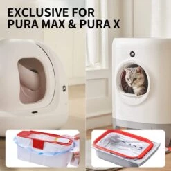 PETKIT Pura X Pura Max Vervangen Afvalzakken|5 Rollen(100 ST)|draagbare Kattenbakafvalbakken|Zakken Voor Zelfreinigende Kattenbak 17 PETKIT Pura X Pura Max Vervangen Afvalzakken|5 Rollen(100 ST)|draagbare Kattenbakafvalbakken|Zakken Voor Zelfreinigende Kattenbak -Kattenbenodigdheden 1200x1200 319