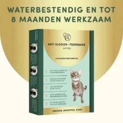 3 Stuks Vlooienband Kat Tekenband - 100% Natuurlijk Veilig En Waterbestendig -Kattenbenodigdheden 1200x1200 33