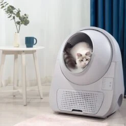Catlink Smart Litter Box - Scooper Young - Zelfreinigende Kattenbak Zonder Wifi - Kleur Grijs -Kattenbenodigdheden 1200x1200 352
