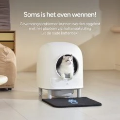 Petree Cube - Zelfreinigende Kattenbak - Automatisch - Bedienen Via De App - Katten - Anti-geur - 60 X 52 X 64 Cm -Kattenbenodigdheden 1200x1200 378