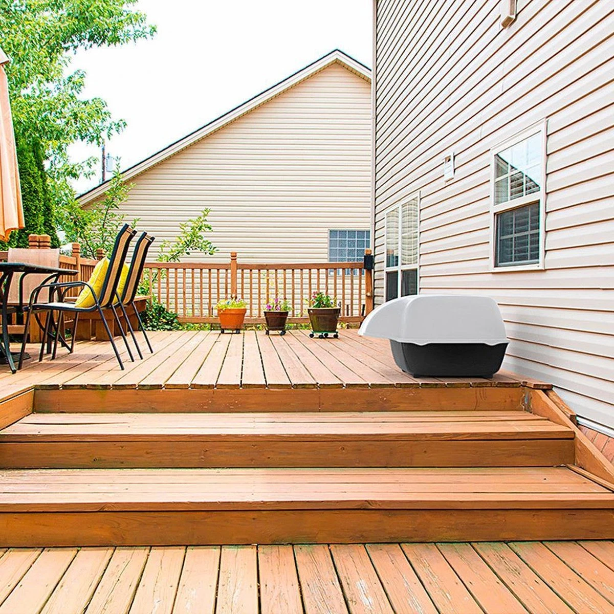 Ferplast Cosmic Outdoor - Kattenbak - Assorti - 73,5 X 43,5 X 41 Cm 5 Ferplast Cosmic Outdoor - Kattenbak - Assorti - 73,5 X 43,5 X 41 Cm - Afbeelding 3