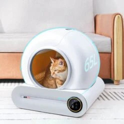 Dierboel Automatische Kattenbak - Zelfreinigende Kattenbak Met App - Ook Geschikt Voor Grote Katten 65L 15 Dierboel Automatische Kattenbak - Zelfreinigende Kattenbak Met App - Ook Geschikt Voor Grote Katten 65L -Kattenbenodigdheden 1200x1200 412