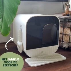 De Blaffende Kat Moderne Kattenbak - Met Uitneembare Lade En Kattenbak Mat 15 De Blaffende Kat Moderne Kattenbak - Met Uitneembare Lade En Kattenbak Mat -Kattenbenodigdheden 1200x1200 416