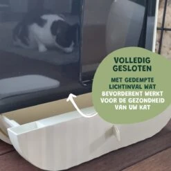 De Blaffende Kat Moderne Kattenbak - Met Uitneembare Lade En Kattenbak Mat 18 De Blaffende Kat Moderne Kattenbak - Met Uitneembare Lade En Kattenbak Mat -Kattenbenodigdheden 1200x1200 419