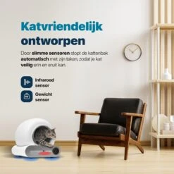 BOME Automatische Kattenbak - Zelfreinigende Kattenbak - Met App En Touchscreen - 65L 14 BOME Automatische Kattenbak - Zelfreinigende Kattenbak - Met App En Touchscreen - 65L -Kattenbenodigdheden 1200x1200 429