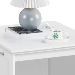 MEUBELEXPERT - Kattenhuis Kattenmand Wit Gesloten Kattentoilet Met Ingang En Handdoekhouder Kattenbak Kast Voor Katten Honden Huisdier 48,5 X 51 X 51,5 Cm Hout 11 MEUBELEXPERT - Kattenhuis Kattenmand Wit Gesloten Kattentoilet Met Ingang En Handdoekhouder Kattenbak Kast Voor Katten Honden Huisdier 48,5 X 51 X 51,5 Cm Hout -Kattenbenodigdheden 1200x1200 439