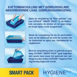 Catsan Smart Pack Kattenbakvulling - 2 X 4 L 18 Catsan Smart Pack Kattenbakvulling - 2 X 4 L -Kattenbenodigdheden 1200x1200 456
