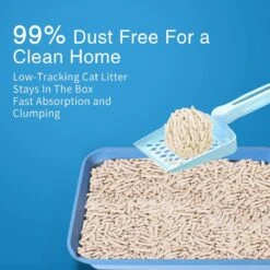 Nobleza 48REM - Tofu Kattenbakvulling - Snel Absorberend - 3.8 L - Klontvormend - 2 Kg -Kattenbenodigdheden 1200x1200 463