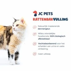 JC Pets Kattenbakvulling - 2 Zakken Houtkorrels X 16 L (32 L - 20 KG) 14 JC Pets Kattenbakvulling - 2 Zakken Houtkorrels X 16 L (32 L - 20 KG) -Kattenbenodigdheden 1200x1200 477