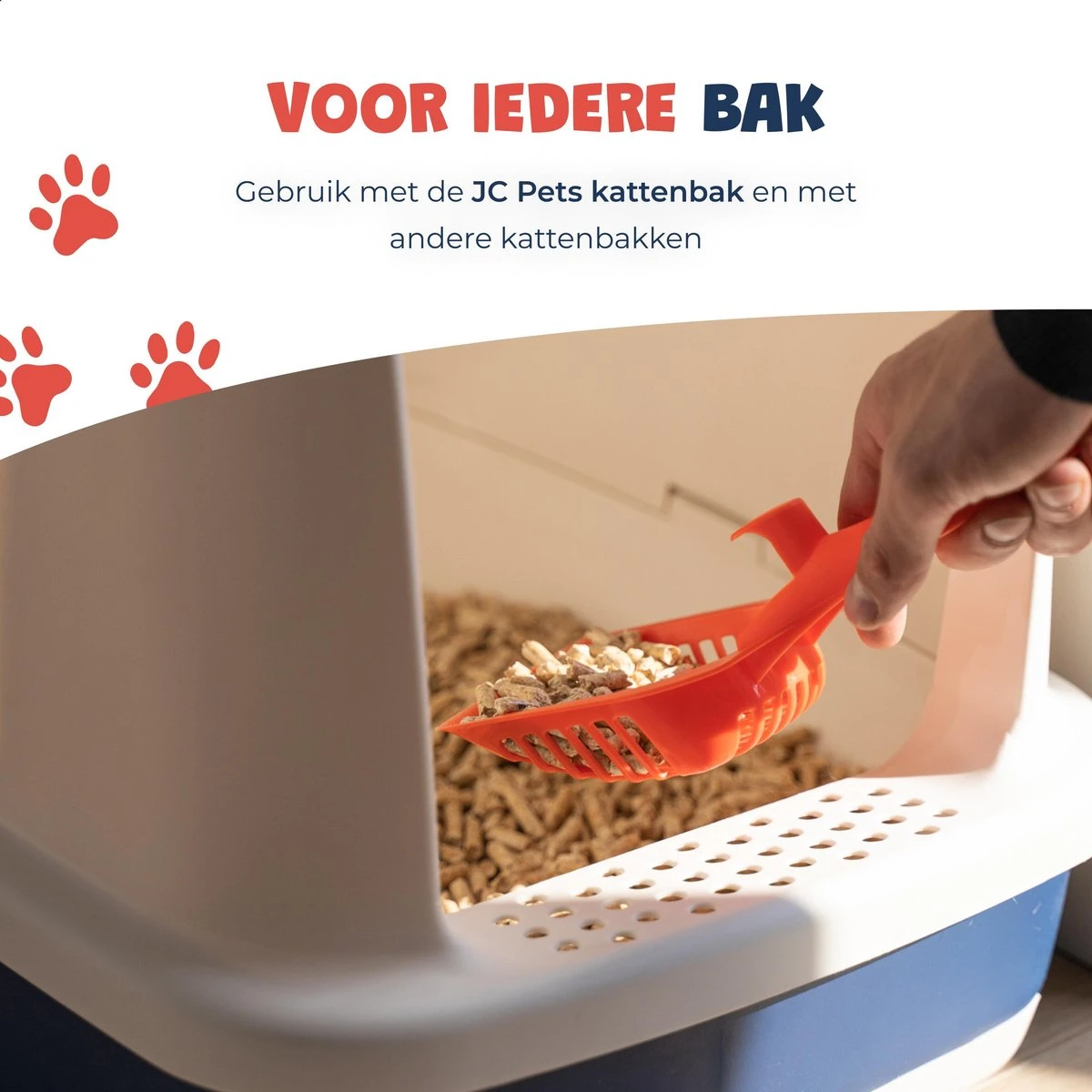 JC Pets Kattenbakvulling - 2 Zakken Houtkorrels X 16 L (32 L - 20 KG) 8 JC Pets Kattenbakvulling - 2 Zakken Houtkorrels X 16 L (32 L - 20 KG) - Afbeelding 6