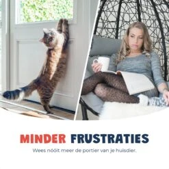 JC Pets Premium Kattenluik - Inclusief Tunnel - 4 Vergrendelingsstanden - Zwart - 20 X 19 X 5.5 Cm - Waterdicht -Kattenbenodigdheden 1200x1200 590