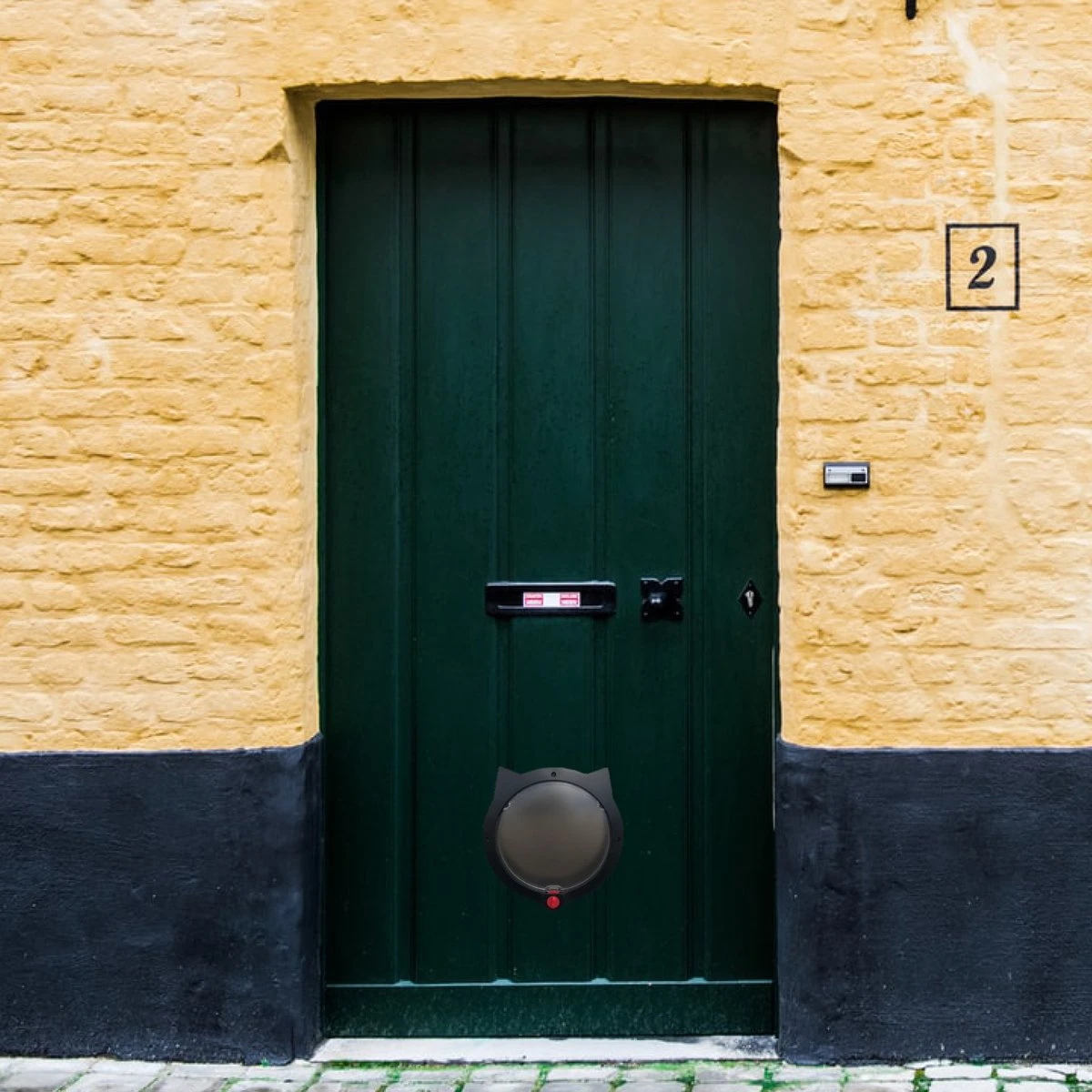 Cellavi XL Kattenluik Zwart Met Tunnel - Hondenluik - 4 Vergrendelingsstanden - 30,5 X 27,5 X 7,5 Cm 7 Cellavi XL Kattenluik Zwart Met Tunnel - Hondenluik - 4 Vergrendelingsstanden - 30,5 X 27,5 X 7,5 Cm - Afbeelding 5