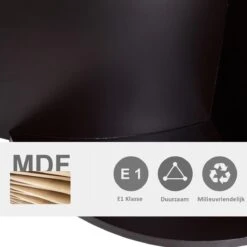 Merkloos Paws And Claws - Cat Shelf – Hangmat Kat – Kattenplank - Kattenbed - Wasbaar – Wandmontage – MDF - Bruin -Kattenbenodigdheden 1200x1200 729