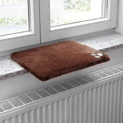 PRETTY KITTY Cat Window Bed 32x41cm: Knuffelig Kattenbed Voor De Vensterbank, Premium Kattenbed Fluffy Voor Het Raam, Vensterbank Kat - Wasbaar, Vensterbank Kat -Kattenbenodigdheden 1200x1200 772