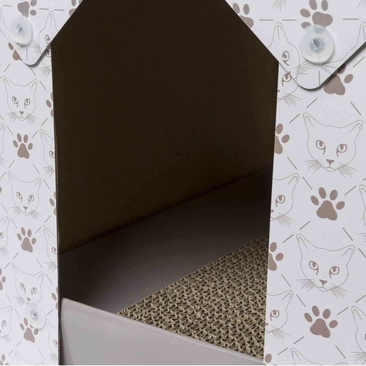 Adori Kattenhuis Met Krab-Bed - 40 X 25 X 36 Cm 5 Adori Kattenhuis Met Krab-Bed - 40 X 25 X 36 Cm - Afbeelding 3