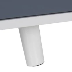 Relaxdays Kattenbak Ombouw Design - Kattenhuis Op Pootjes - Kattenmeubel Wit - Kattenkast -Kattenbenodigdheden 1200x1200 788