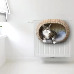 Ebi Radiator Sunrise Kattenmand - Incl. Kussen - Beige - 45 X 30 X 30 Cm -Kattenbenodigdheden 1200x1200 819
