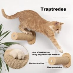 Klimmuur Kat XXL Editie - Krabpaal - Katten Klimmuur - Katten Klim Wand - Met Hangmat 22 Klimmuur Kat XXL Editie - Krabpaal - Katten Klimmuur - Katten Klim Wand - Met Hangmat -Kattenbenodigdheden 1200x1200 820