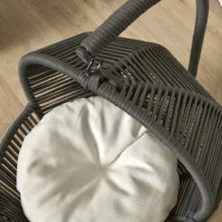 Veehaus - Odellia - Hangmat Voor Katten - Kattenmand - Kat Schommelnest - Katten Stoel - Kat Kasteel - Donker Grijs 10 Veehaus - Odellia - Hangmat Voor Katten - Kattenmand - Kat Schommelnest - Katten Stoel - Kat Kasteel - Donker Grijs -Kattenbenodigdheden 1200x1200 833