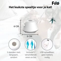 Filo Elektrisch Rijdend Kattenspeelgoed Met Laser - Rijdend Kattenspeeltje - Automatisch Interactief Speelgoed Katten - Kattencadeaus - Elektronisch Speelgoed Kittens - Kat - Kitten - Laserspeelgoed - Kado 13 Filo Elektrisch Rijdend Kattenspeelgoed Met Laser - Rijdend Kattenspeeltje - Automatisch Interactief Speelgoed Katten - Kattencadeaus - Elektronisch Speelgoed Kittens - Kat - Kitten - Laserspeelgoed - Kado -Kattenbenodigdheden 1200x1200 860