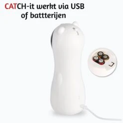 Merkloos Automatisch Kattenspeeltje Laser Intelligent Interactief Voor Katten – Laser Kat – 3 Verschillende Standen – Incl. Oplaadkabel – Geruisloze Motor -Kattenbenodigdheden 1200x1200 921