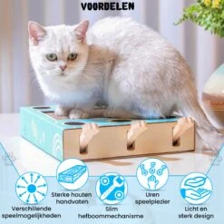 Sla De Mol Kattenspeeltje - Katten Speelgoed - Kattenspeelgoed - Kattenspeeltjes - Kattenspeeltjes Intelligentie - Kattenspeelgoed Intelligentie 17 Sla De Mol Kattenspeeltje - Katten Speelgoed - Kattenspeelgoed - Kattenspeeltjes - Kattenspeeltjes Intelligentie - Kattenspeelgoed Intelligentie -Kattenbenodigdheden 1200x1200 930