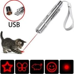 USB Laserpen-7 In 1- Kattenspeelgoed-rode Laser- Fluwelen Opbergzakje- LED- UV Licht- USB Oplaadbaar- Laserlampje- Nieuw Model 2020 -Kattenbenodigdheden 1200x1200 939